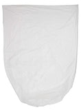 AmazonCommercial 55 Gallon Trash Bags, Garbage Bags, 1.2 MIL, Unscented, Clear, 50 Count