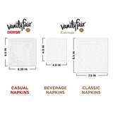 Vanity Fair Entertain Paper Napkins, 3-Ply Disposable Napkins, Dinner Size , 40 Count (Pack of 8)