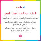 Method All-Purpose Cleaner Spray, Lime + Sea Salt, Plant-Based and Biodegradable Formula Perfect for Most Counters, Tiles, Stone, and More, 28 oz Spray Bottles, (Pack of 8)