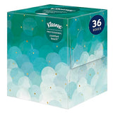 Kleenex® Professional Facial Tissue Cube for Business (21270), Upright Face Tissue Box, 90 Tissues/Box, 36 Boxes/Case, 3,240 Tissues/Case