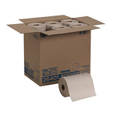 Georgia-Pacific Blue Basic Recycled Paper Towel Roll (Previously Branded Envision); Brown; 26401; 350 Feet Per Roll; 12 Rolls Per Case