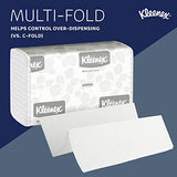 Kleenex® Multifold Paper Towels (02046), 1-Ply, 9.2" x 9.4" sheets, White, (150 Sheets/Pack, 8 Packs/Case, 1,200 Sheets/Case)