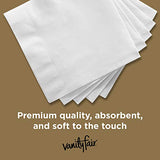 Vanity Fair Entertain Paper Napkins, 3-Ply Disposable Napkins, Dinner Size , 40 Count (Pack of 8)