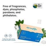 Dropps Stain & Odor Laundry Detergent | Unscented, 64 Pods | Fragrance + Dye Free | Low-Waste Packaging | Works In All Machines + High Efficiency (HE) | Powered by Natural Plant-Based Ingredients