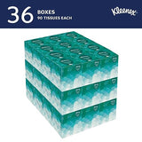 Kleenex® Professional Facial Tissue Cube for Business (21270), Upright Face Tissue Box, 90 Tissues/Box, 36 Boxes/Case, 3,240 Tissues/Case