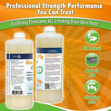 Fruit Fly Drain Treatment | Drain Fly Eliminator | All-Natural, Eliminates Gnats, Sewer Flies and More -  Works in All Drains - 32 Fl Oz